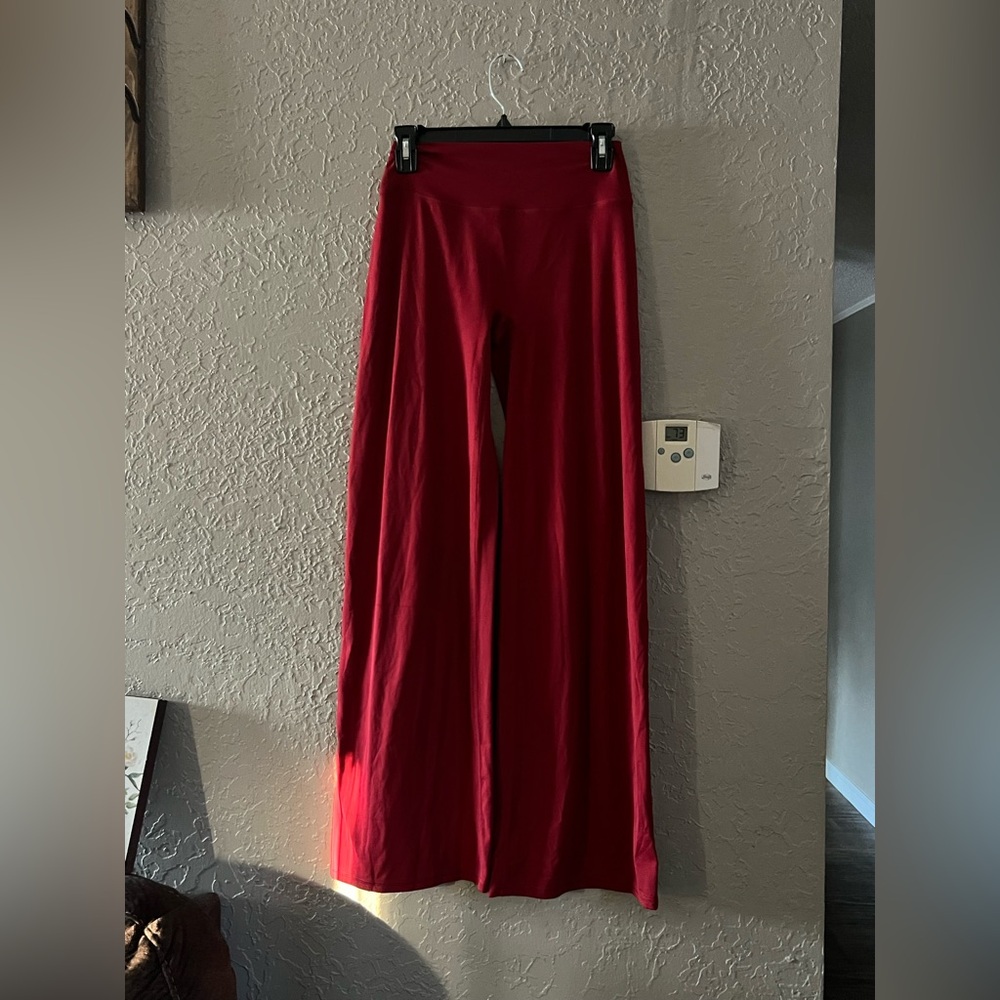 Oner Active Red Straight Leg Pants - Picture 2 of 3